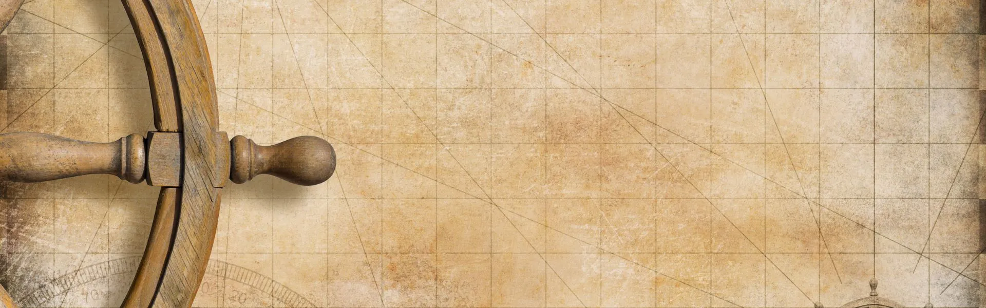 Nautical Map Banner