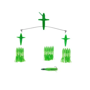 19" Side Tracker® with 6" Floating Bulb Squid