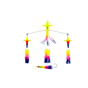 ChatterLures 20" Super Splash Bar with 6" Floating Bulb Squid