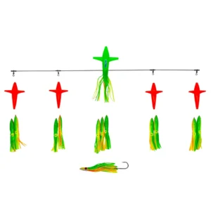 ChatterLures 36" Super Splash Bar with 6" Floating Bulb Squid