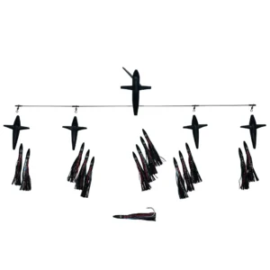 36" Side Tracker® with Mini Bullet Head Lures
