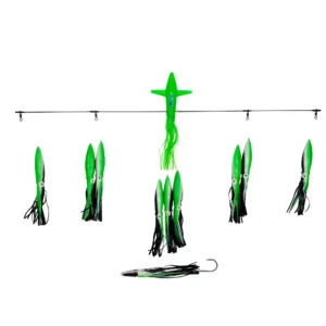 ChatterLures 36" Splash Bar with 9" Floating Bulb Squid