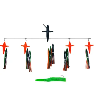 Clearance 36" Side Tracker® with 9" Floating Bulb Squid - Trick or Treat