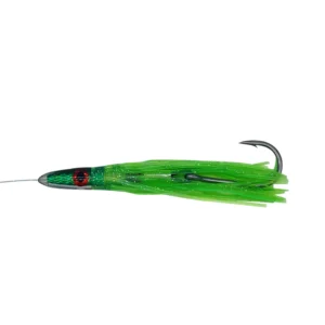6-inch Machine Stinger by ChatterLures in Green color