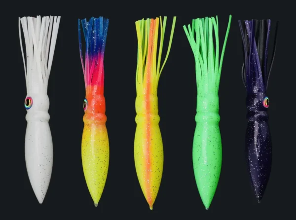 Monster 9 Inch Shells 36″ Wingman Side Tracker® w/ 9″ Floating Shell Squid | Chatter Lures