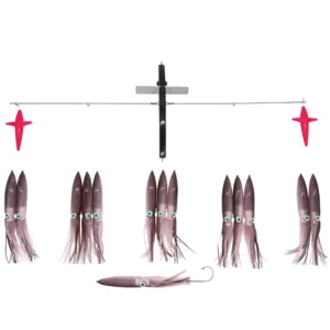 Carlson Offshore 36" Ultimate Bird Bar w/11" Fuku Squid