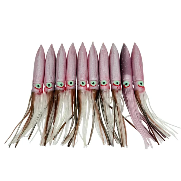 Carlson Offshore 7″ Fuku Squid (Pack of 10) | ChatterLures