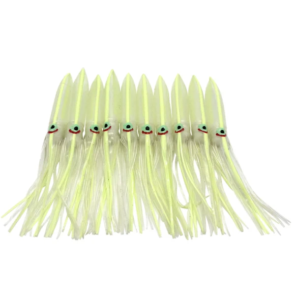 Carlson Offshore 7″ Fuku Squid (Pack of 10) | ChatterLures