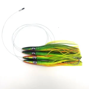 Wingman Big Eye Bandit Daisy Chain in Zucchini with four 12-inch Wingman Machines